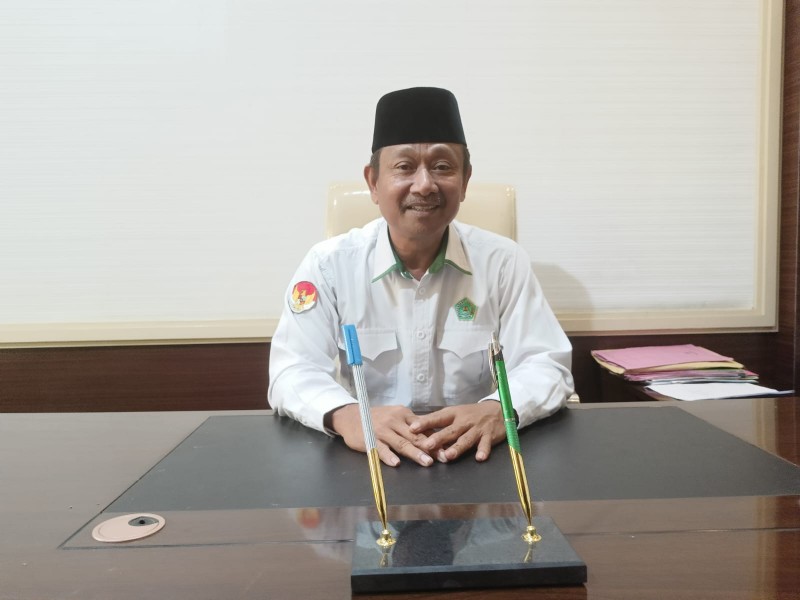 Foto Suasana saat Kepala Kemenag Lotim, H. Shulhi, M.Pd Melakukan Klarifikasi Kasus ASN Kemenag yang Terlibat WBS Cosmetics pada Senin (11/8/2025) (Dok. Pribadi)